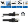 ACT FB8505 5 m S/FTP Cat.7 PUR joustava patchkaapeli, snagless RJ45, musta