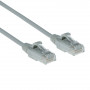 ACT harmaa 7 m LSZH U/UTP CAT6 datakeskus Slimline patchkaapeli snagless RJ45-liittimillä (DC9007)
