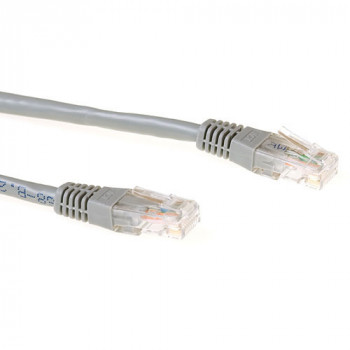 ACT harmaa 3 m LSZH U/UTP CAT6 patchkaapeli RJ45-liittimillä IB9003