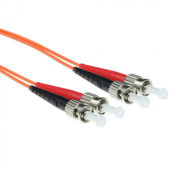 ACT 3 m LSZH OM2 Multimode Duplex kuitu-patchkaapeli ST-ST 50/125 RL1503