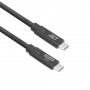 ACT AC7443 USB-C (M) – USB-C (M) -kaapeli, 24-napainen