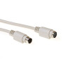 ACT AK3230 PS/2-kaapeli 1,8 m 6-napainen Mini-DIN uros-uros norsunluu