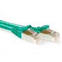 ACT vihreä 10 m S/FTP CAT6A Snagless -verkkokaapeli (FB6710)