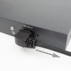 ACT AK5349 virtakaapeli Schuko CEE 7/7 -pistoke kulma IEC C15 -liitäntä kulma oikea 1 m musta