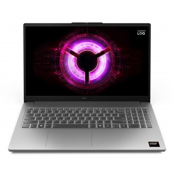 Lenovo LOQ 15ARP10E 83S000C7GE kannettava tietokone, 15,6 tuuman Full HD IPS 144Hz, AMD Ryzen 5 150, 16GB DDR5, 512GB SSD, GeForce RTX 3050 6GB, Windows 11 Home, saksalainen näppäimistö