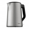 MEDION Life MD12105 kaksiseinäinen vedenkeitin 1,5 l 2200 W hopea Strix-säätimellä