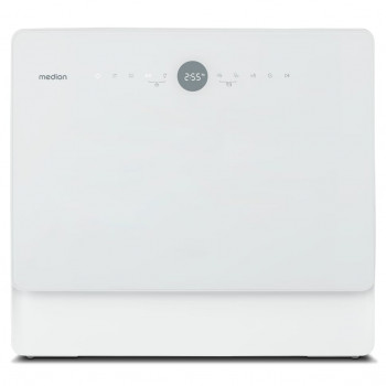 Medion DWT50 (MD 37775) vapaasti seisova astianpesukone 50 cm leveys, 9 astiastoa, energialuokka F, valkoinen