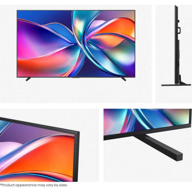 Hisense 98E7Q 98 inch 4K QLED älytelevisio (Dolby Vision IQ, HDR10+, VIDAA U, Dolby Atmos, 4x HDMI, 2x USB, Wi-Fi, Bluetooth, DVB-T2/C/S2)