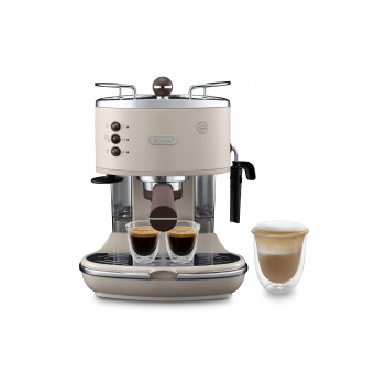 DeLonghi ECOV 311.BG Icona Vintage espressokeitin beige