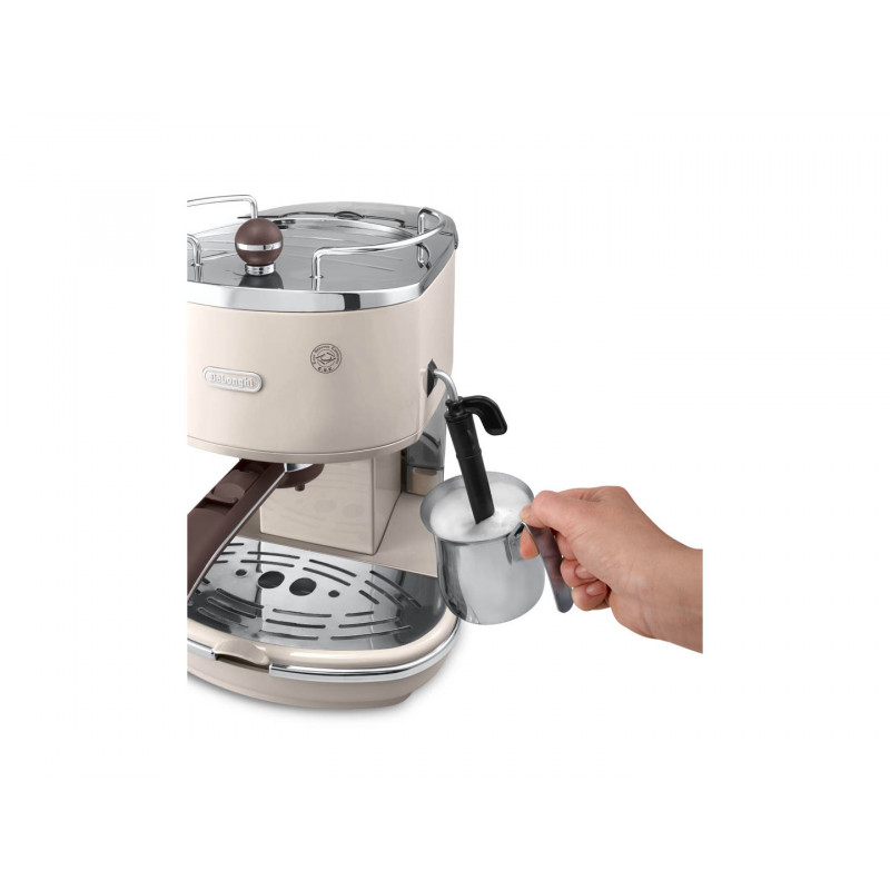 DeLonghi ECOV 311.BG Icona Vintage espressokeitin beige