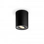 Philips Hue White Ambiance Pillar yksittäisvalaisin musta laajennus
