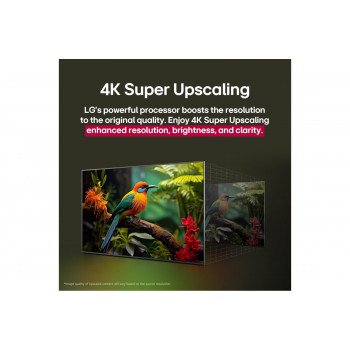 LG 65QNED82A3B 65 tuuman QNED 4K älytelevisio α7 Gen6 AI -prosessorilla