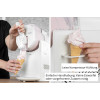 Unold 48965 Sofia 2-in-1 slush- ja pehmisjäätelökone, 1,5L, 150W, 5 ohjelmaa, musta