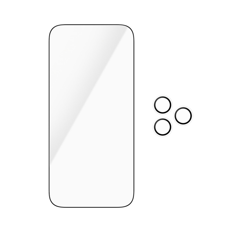 PanzerGlass 2-in-1 Essentials -paketti näytönsuojakalvo & kameraobjektiivinsuoja iPhone 18 Pro Max