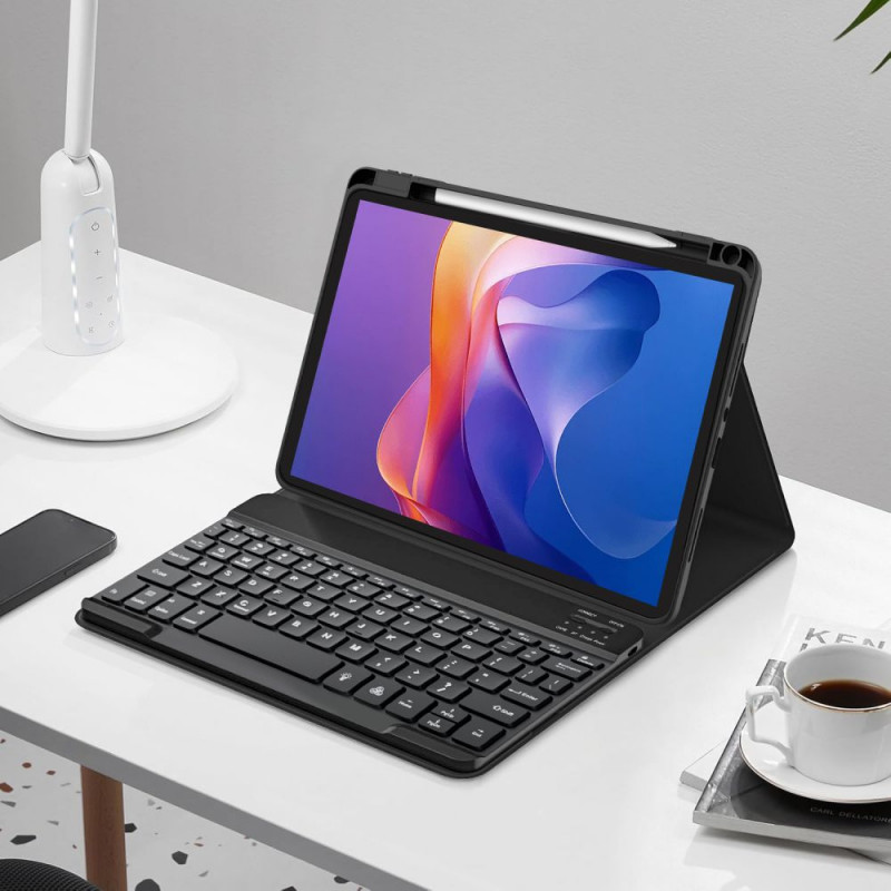 Tech-Protect SC Pen + Keyboard -kotelo Xiaomi Redmi Pad 2 11.0, musta