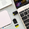 Silicon Power C200 USB-C 3.2 microSD-kortinlukija - musta