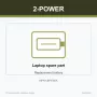 2-Power CBP3760A kannettavan tietokoneen varaosa