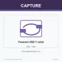 Capture kaapeli Powered USB Y 24V, 1,8 m