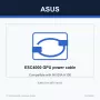 Virtajohto ASUS ESC4000-sarjaan, yhteensopiva NVIDIA H100:n kanssa, ASUS-merkki