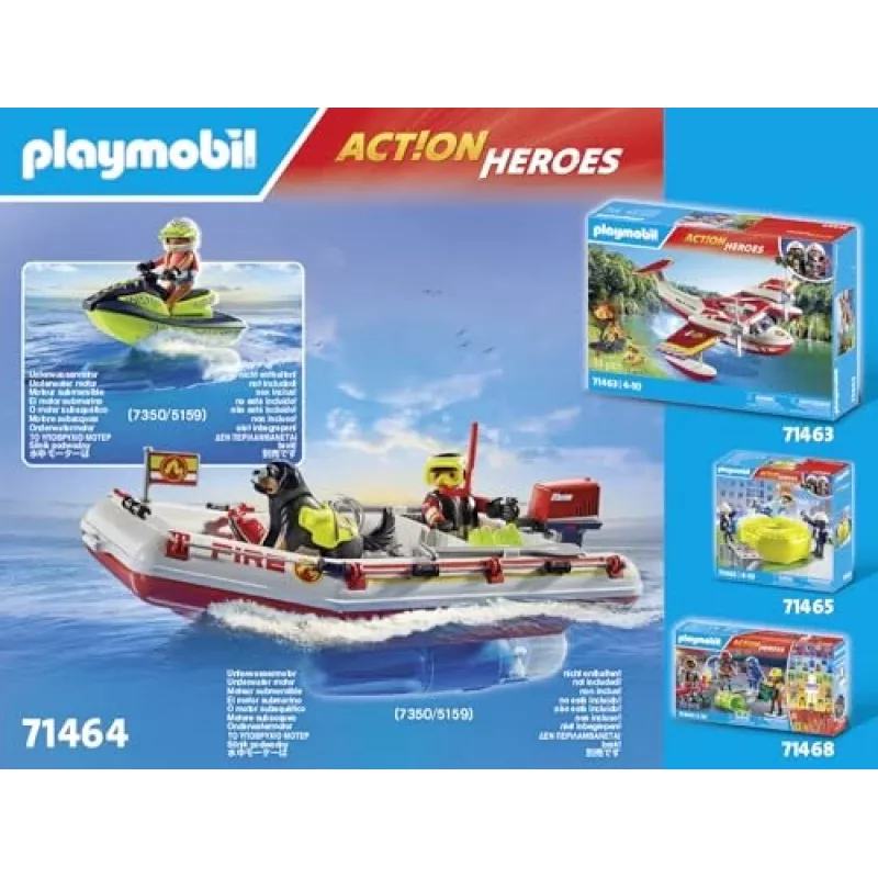 Toiminta/seikkailu leikkisetti PLAYMOBIL 71464 monivärinen ikä 4–10