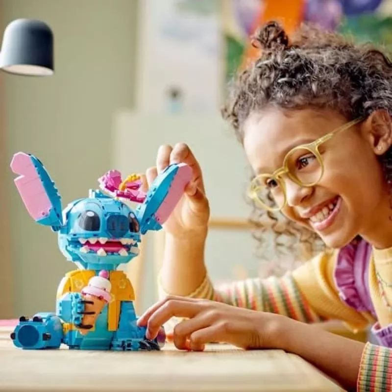 LEGO | Disney Stitch rakennettava lasten lelusetti jäätelöllä 43249