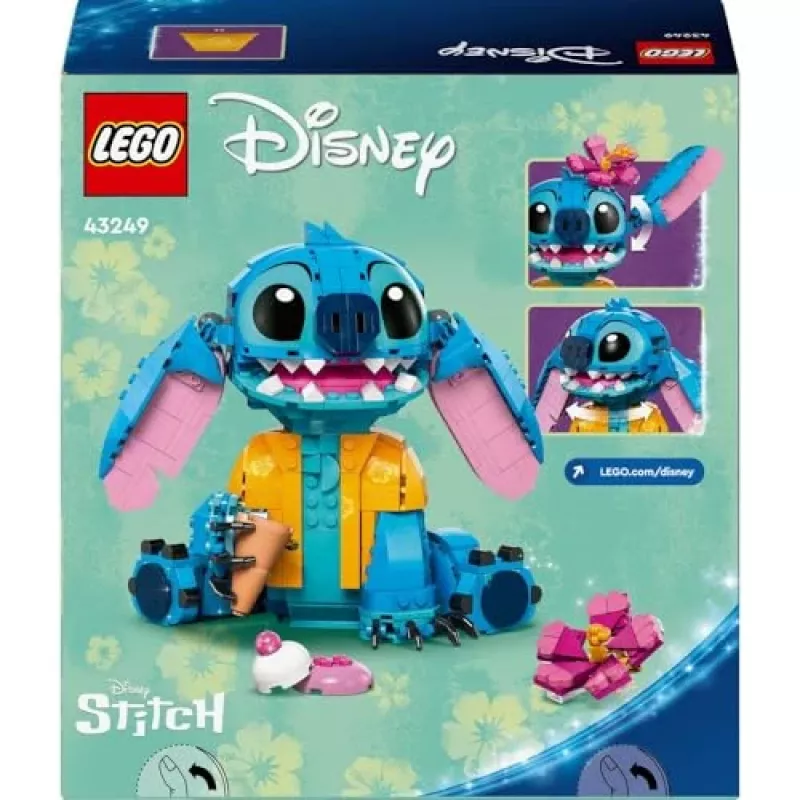 LEGO | Disney Stitch rakennettava lasten lelusetti jäätelöllä 43249