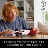 LEGO setti McLaren MP4/4 Ayrton Senna 10330 — LEGO ICONS malli mittakaavassa