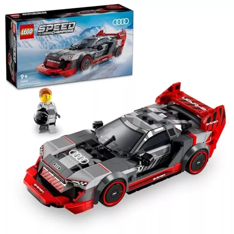 Lego Speed Champions 76921 Audi S1 E-Tron Quattro kilpa-auto-rakennussarja