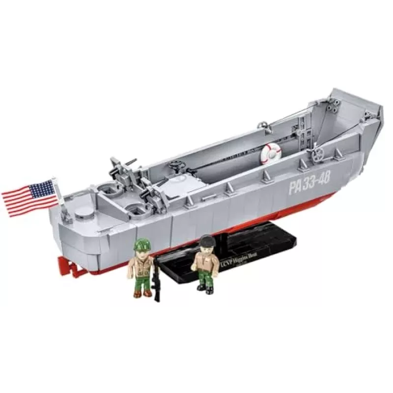Rakennussarja Cobi LCVP Higgins Boat 715 osaa ikä 8+