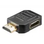 Wentronic Goobay a 344 G - HDMI-adapteri - HDMI (W) - HDMI (M) - kulmapistoke (51725)