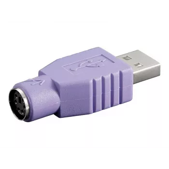 Microconnect USBA-M/PS2-F kaapeliadapteri violetti