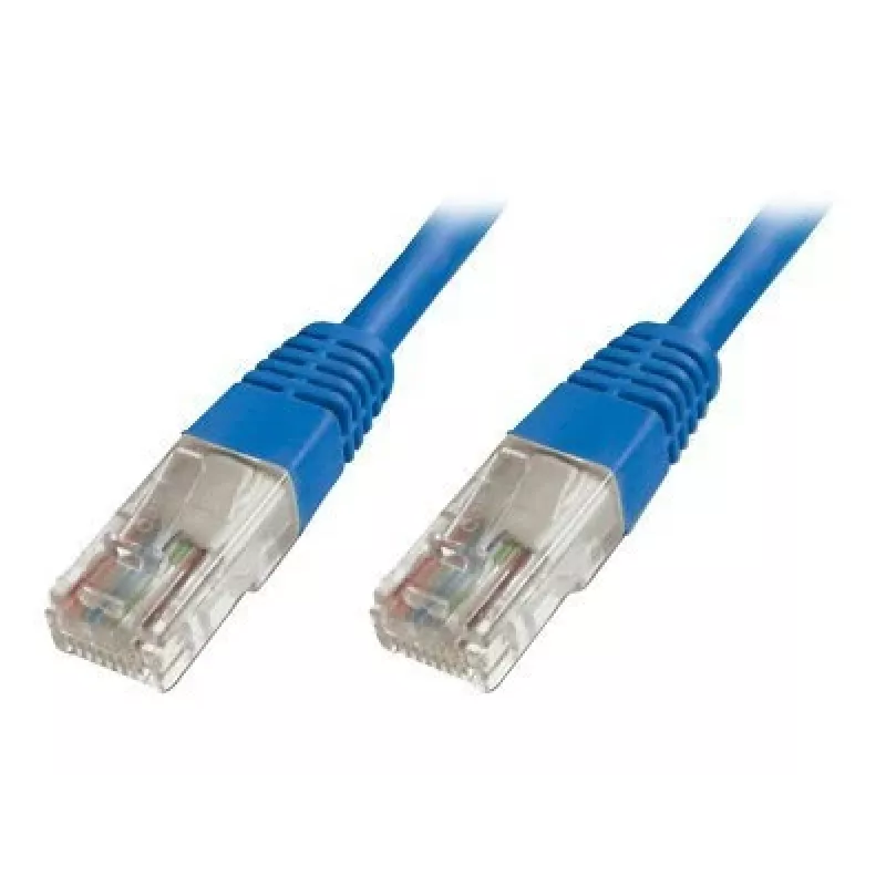 Verkkokaapeli U/UTP Cat.5e PVC 3 m sininen