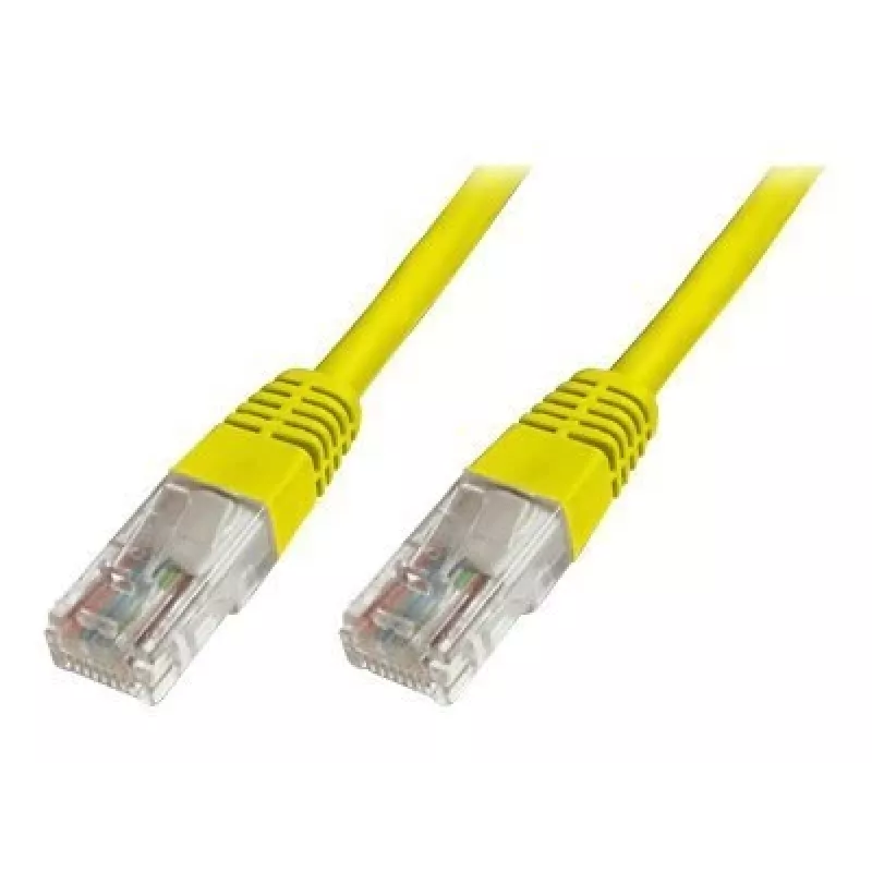 Verkkokaapeli Digitus CAT 5e U/UTP DK-1512-050/Y 5 m keltainen