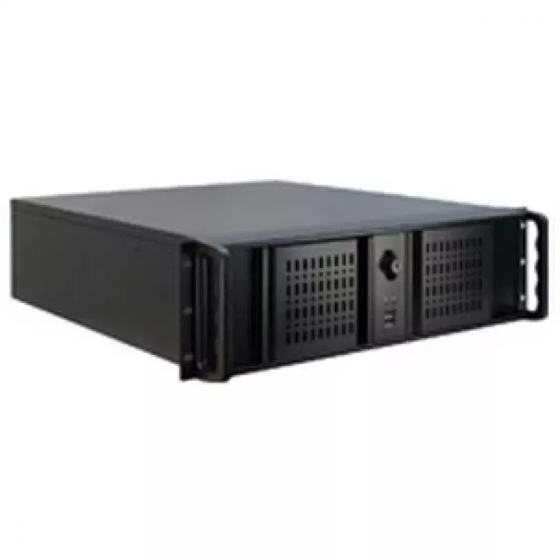 Inter-Tech 3U-3098-S rack musta