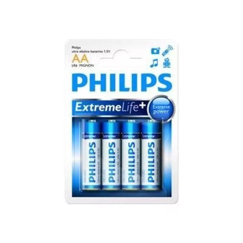 Kertakäyttöparisto Philips LR6E4B/10