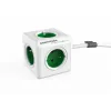 Allocacoc PowerCube Extended tyyppi E pistorasia 1,5 m 5 AC-pistorasiaa sisäkäyttö vihreä
