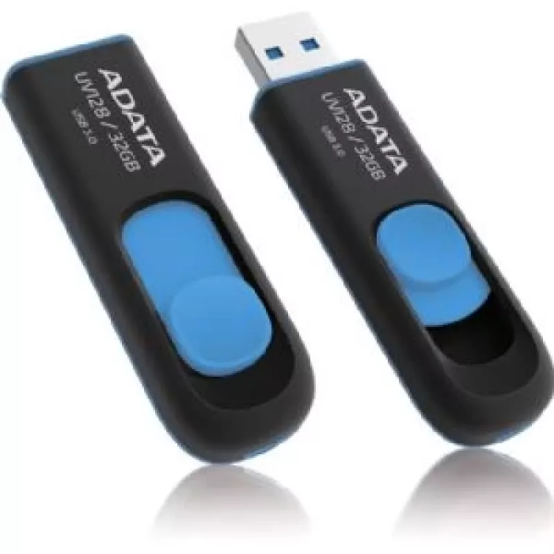 ADATA DashDrive UV128 32GB USB-muistitikku USB Type-A 3.2 Gen 1 (3.1 Gen 1) musta, sininen