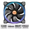 Thermaltake Riing 14 LED 256 Color CL-F043-PL14SW-B koteloiden tuulettimet 140 mm, 3 kpl, 600–1400 rpm, 4-pin