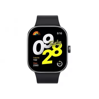 Xiaomi Redmi Watch 4 – älykello rannekkeella – TPU – musta – ranteen ympärysmitta: 135–205 mm – näyttö 5 cm (1,97