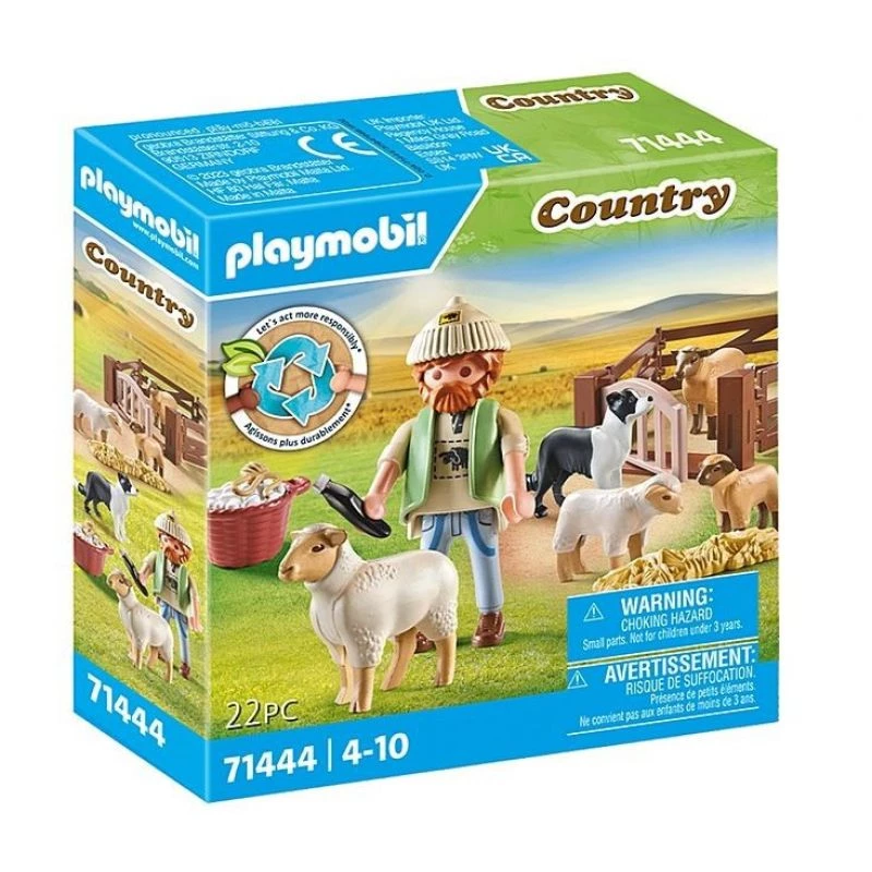 Lammaspaimensimulaatiopeli lampailla Playmobil