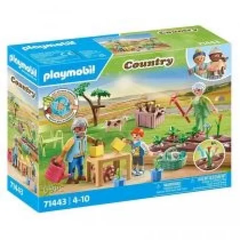 Playmobil 71443 Country: kasvimaa isovanhempien kanssa
