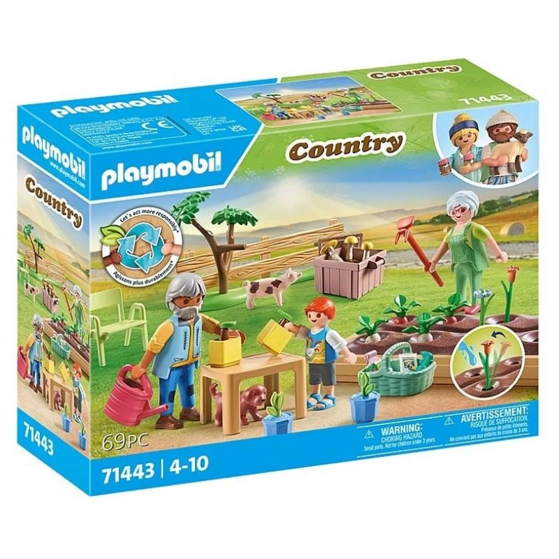 Playmobil 71443 Country: kasvimaa isovanhempien kanssa