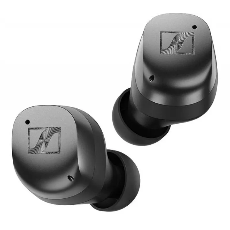 SENNHEISER Momentum MTW4 langattomat Bluetooth Noise-Cancelling urheilunappikuulokkeet – musta & grafiitti