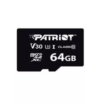 MicroSDXC-muistikortti PATRIOT VX Series 64 GB UHS-I U3 V30 Class 10 90/80 MB/s vedenpitävä kirjoitussuojalla