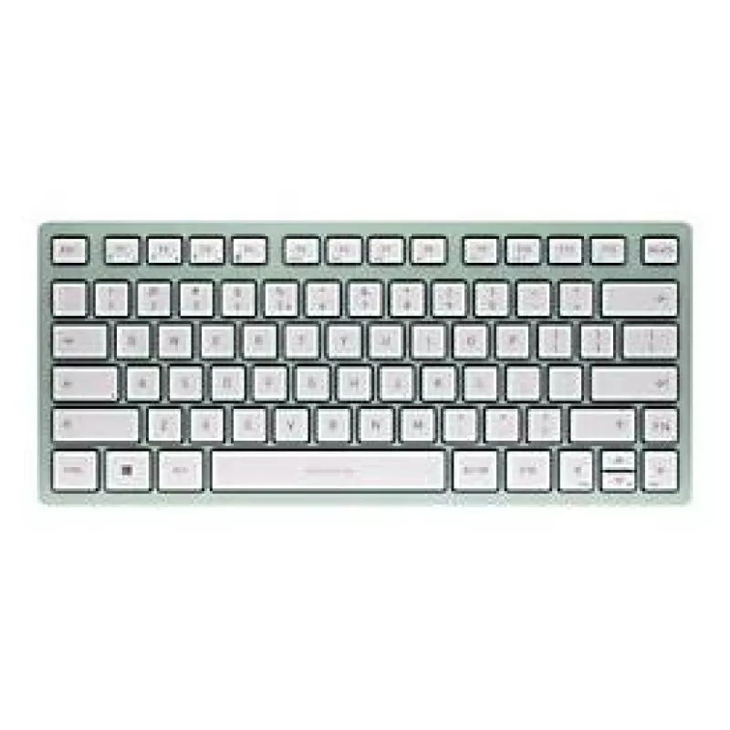 CHERRY KW 7100 MINI BT -näppäimistö yleiskäyttöön Bluetooth QWERTY US International mintunvärinen