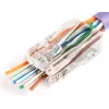 RJ45-kaapeliliitin Digitus X-ML-6U-EZ läpinäkyvä liitin 100 kpl