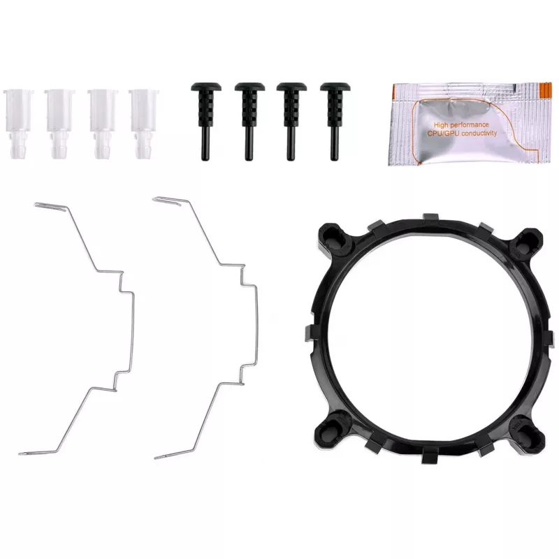 Thermaltake Contac 9 SE prosessori ilmajäähdytin 9,2 cm musta. valkoinen