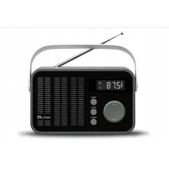 Eltra Radio malli 261 PLL-digitaalivirityksellä, musta