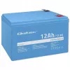 Qoltec LiFePO4 litiumrautfosfaattiakku 12,8 V 12 Ah 153,6 Wh BMS:llä