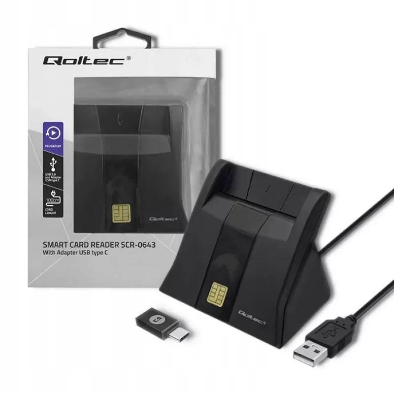 RFID-lukija Qoltec 50643